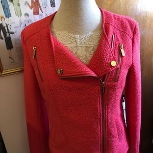 Calvin Klein Moto Style Jacket Small